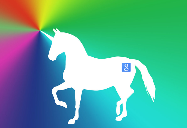 Google Landing Page Unicorn