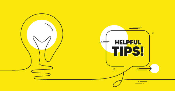helpful tips