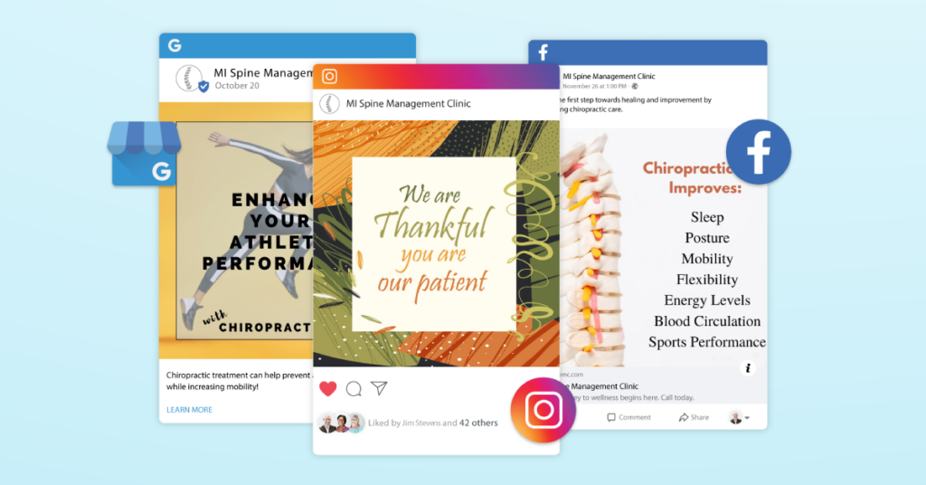 conformidad caligrafía penitencia Engage With Your Patients: Chiropractic Social Media Marketing