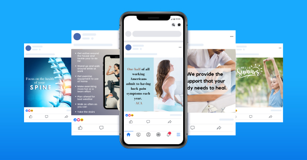 Facebook posts for Chiropractors