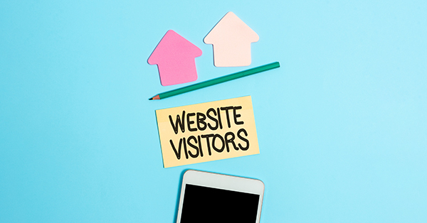 an image showing increase in business website visitors