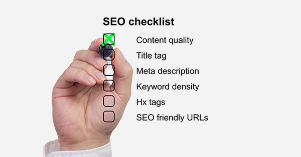 SEO checklist for well optimised Veterinary website