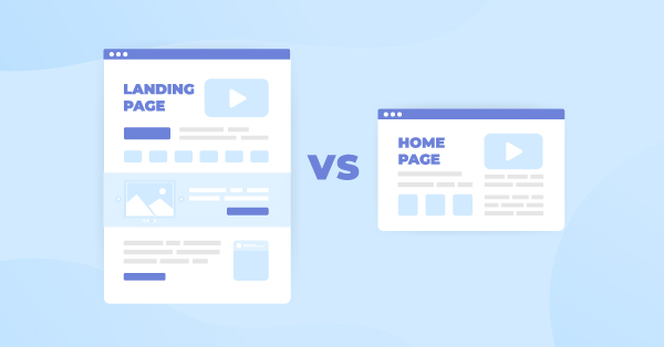 Landing Page vs Home Page
