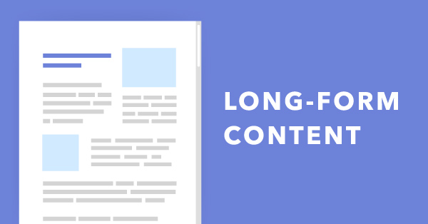 Long-Form content illustration