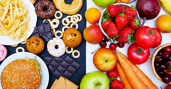 Recommend Healthy Food Choices in Social Media Posts