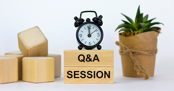 Q and A sessions for heathcare practice