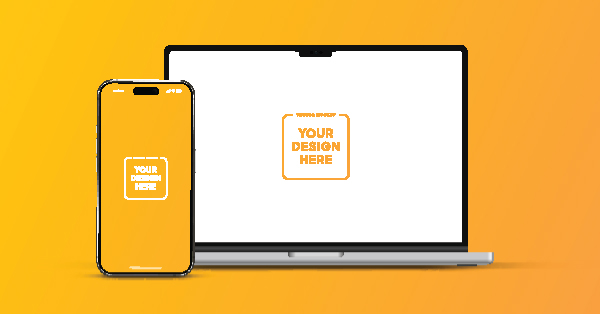 mockup for ui ux app and website presentation