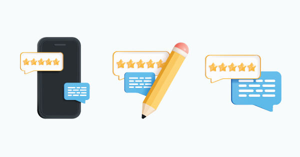 customer feedback and reviews