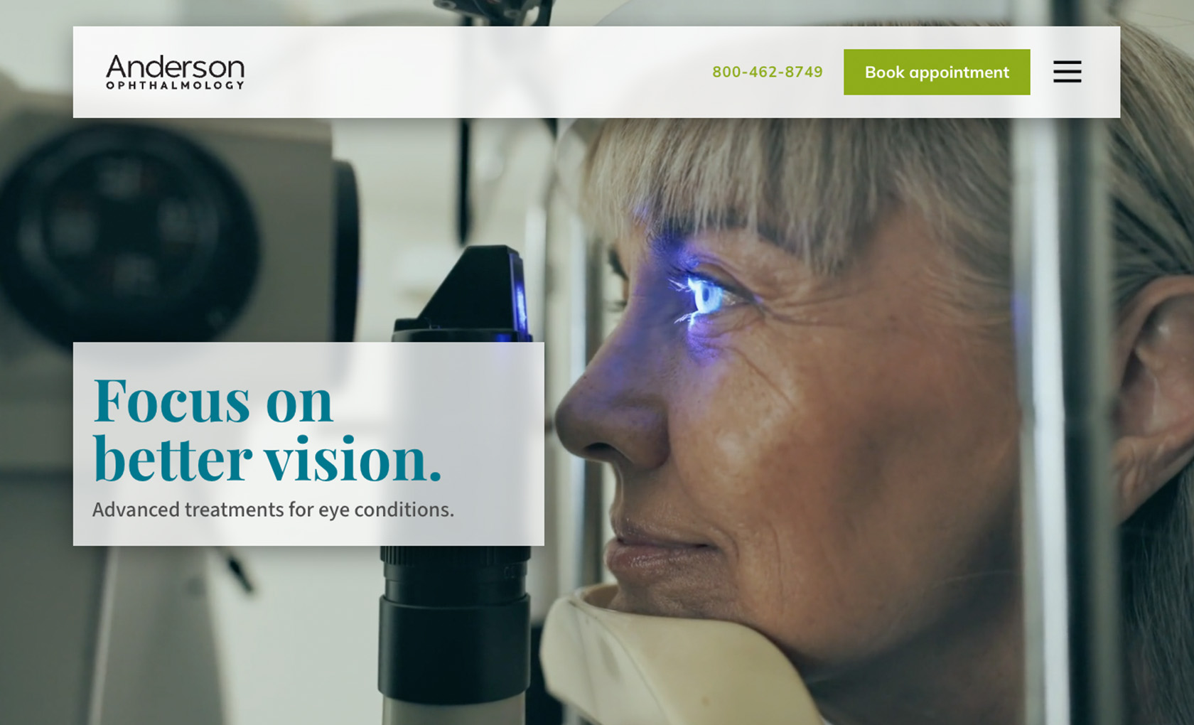 Annapolis II Ophthalmology Website Design