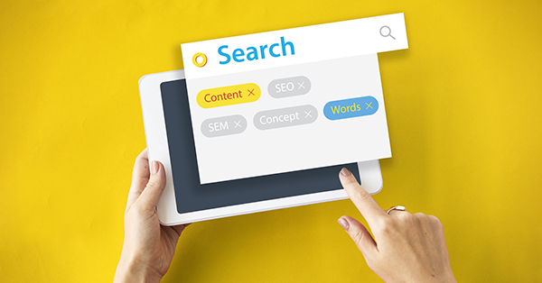Keyword seo content website tags search
